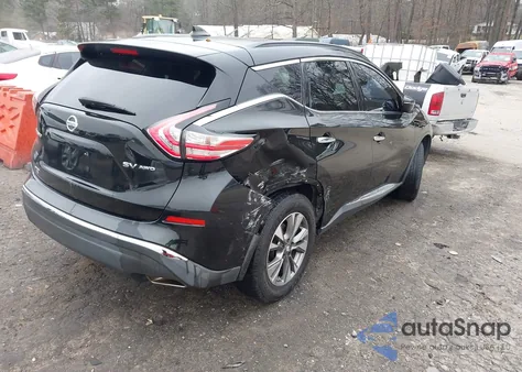 2018 Nissan Murano Sv z USA, uszkodzony, nr VIN 5N1AZ2MH8JN157913